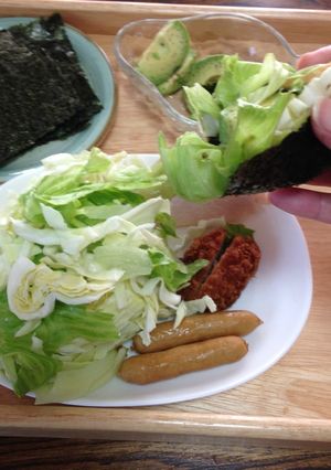 海苔巻きサラダ-レシピのメイン写真