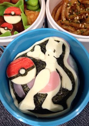 ポケモン 【ミュウツー弁当】-レシピのメイン写真