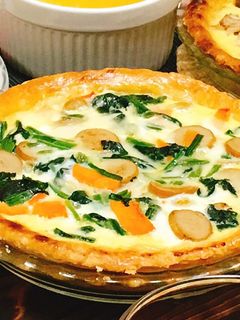 ほうれん草のキッシュ-レシピのメイン写真