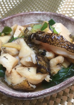 ウツボのすき焼き-レシピのメイン写真