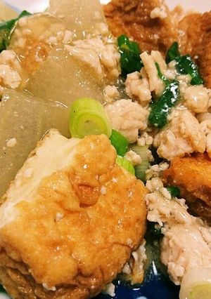 ダシダだけで簡単☆厚揚げと冬瓜の麻婆風-レシピのメイン写真
