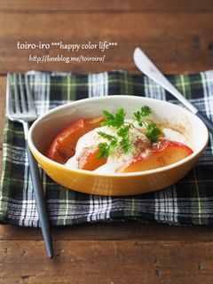 レンジ&トースターで超簡単★焼きりんご-レシピのメイン写真