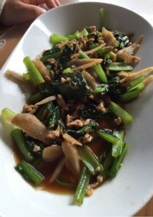 小松菜の炒め煮-レシピのメイン写真
