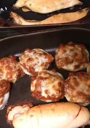 グリルで余ったミートソースのおかず-レシピのメイン写真