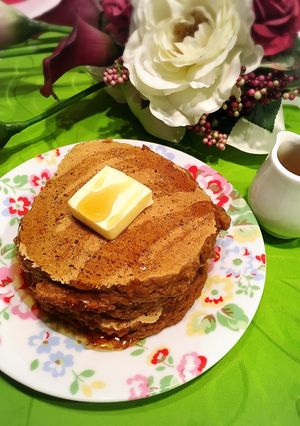 濃厚カフェオレ☆おからパンケーキ-レシピのメイン写真