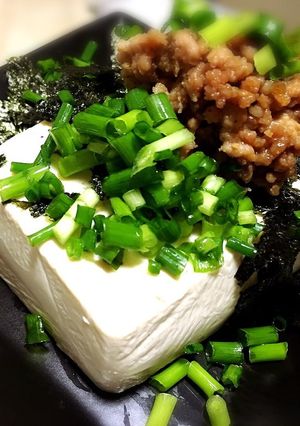 豆腐の肉味噌かけ-レシピのメイン写真