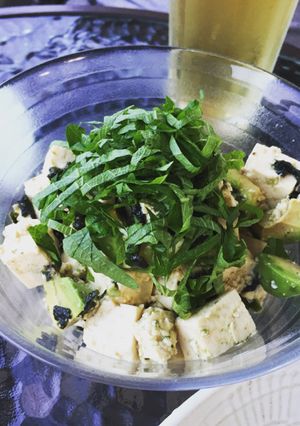 アボガドと豆腐の海苔わさび醤油和え-レシピのメイン写真