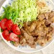 豚肩ロース肉๑おろし玉ねぎポン酢ソース