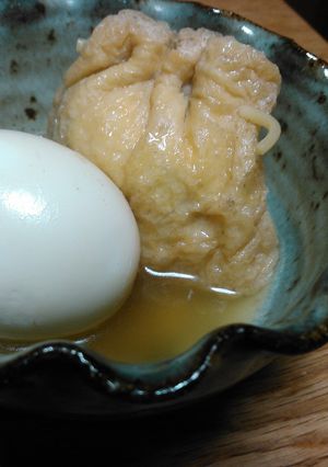こんにゃく茶巾の煮物-レシピのメイン写真