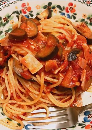 ✿我が家の定番トマトソースパスタ✿-レシピのメイン写真
