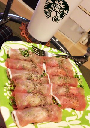 ★生ハムと燻製チーズとスプライト巻き★-レシピのメイン写真