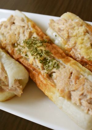あごだしつゆで☆ツナチーズＩＮちくわ-レシピのメイン写真