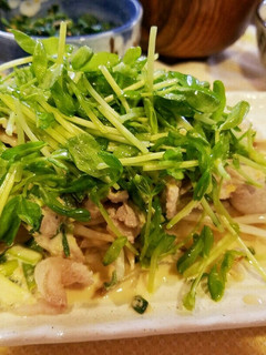 シャキッ♪豆苗と温しゃぶ豚のおかずサラダ-レシピのメイン写真