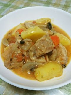 洋風!鶏肉とじゃがいものとろとろ煮♪-レシピのメイン写真