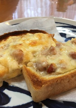 凹ませパンで簡単!グラタンパン-レシピのメイン写真