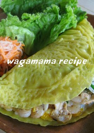 ココナッツのお好み焼き♥バインセオ！！-レシピのメイン写真