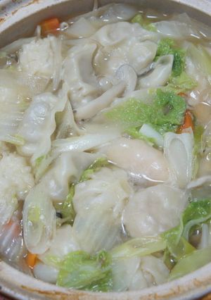 野菜たっぷり、中華点心鍋-レシピのメイン写真