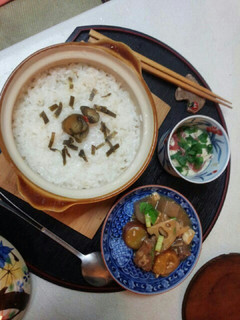 山かけ豚煮粥定食(血管ダイエット981)-レシピのメイン写真