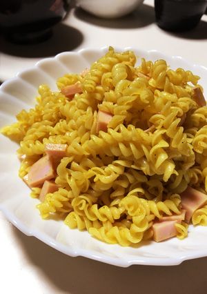 カレー味のマカロニサラダ♡-レシピのメイン写真