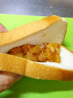 最速の唐揚げサンド-レシピのメイン写真