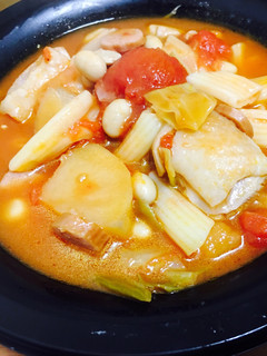 簡単!トマト缶の具だくさんミネストローネ-レシピのメイン写真