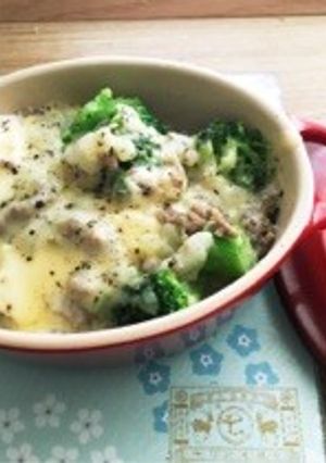 糖質制限豆腐の簡単うまうまグラタン-レシピのメイン写真