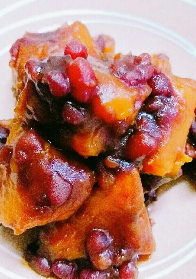 簡単＊かぼちゃのいとこ煮♡-レシピのメイン写真