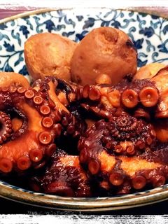 里芋とタコの出汁醤油煮-レシピのメイン写真