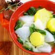 秋ですね*さつまいもと大根のお味噌汁