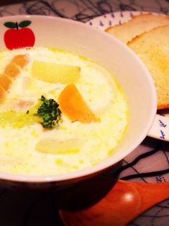 冷蔵庫の残り物deミルクポトフ☆-レシピのメイン写真