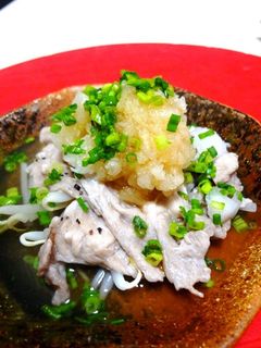 レンチン♪豚もやしの小鍋風-レシピのメイン写真