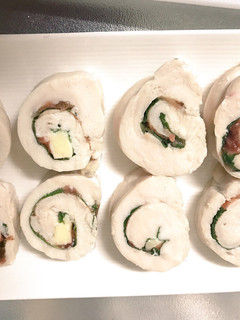 ヘルシー!!鶏ササミのさっぱり巻-レシピのメイン写真