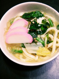 鍋の残り汁とあれでかけ算レシピ=うどん♪-レシピのメイン写真