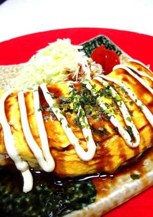 モヤシとチーズ入りとん平焼き-レシピのメイン写真