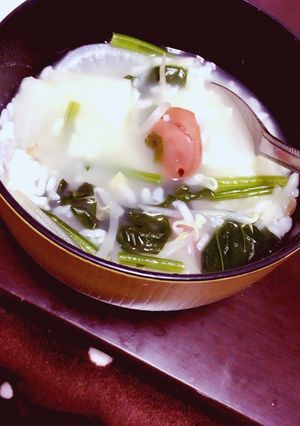 風邪撃退,栄養たっぷり雑炊-レシピのメイン写真