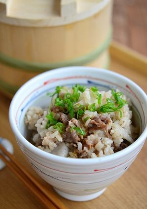 ほっくほく。里芋昆布肉ごはん-レシピのメイン写真