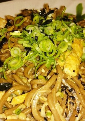 日本蕎麦で焼きソバ!-レシピのメイン写真