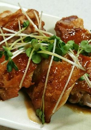 ＊走召★簡単♪鰻のタレで鶏の照り焼き＊-レシピのメイン写真