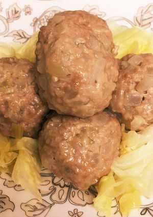 電子レンジで本格肉団子-レシピのメイン写真