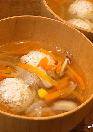 我が家の定番！鶏団子スープ-レシピのメイン写真