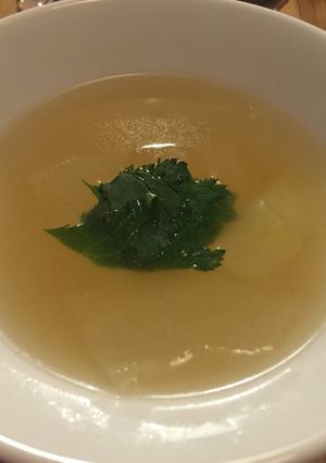簡単韓国風冬瓜スープ-レシピのメイン写真
