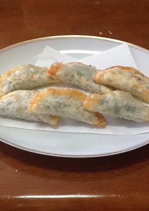クイックフレッシュハムとチーズの包み揚げ-レシピのメイン写真