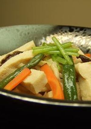 高野豆腐と切干大根のｵｲｽﾀｰｿｰｽ炒め-レシピのメイン写真