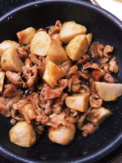 さといもと豚肉の甘辛煮-レシピのメイン写真