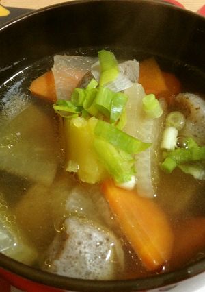 野菜の旨味たっぷり具だくさんお吸い物-レシピのメイン写真