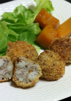 レンジで簡単下処理!里芋コロッケ-レシピのメイン写真