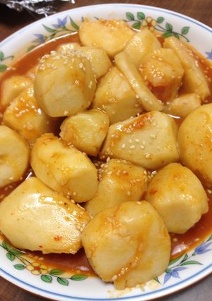 簡単！里芋のキムチ煮-レシピのメイン写真