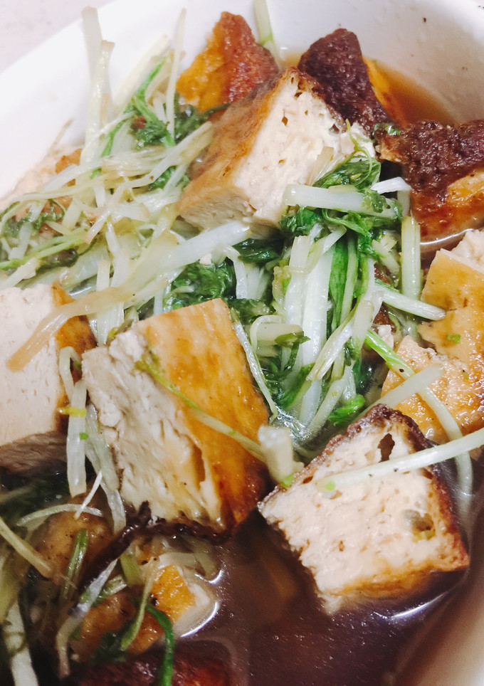 厚揚げと水菜の煮物〜-レシピのメイン写真