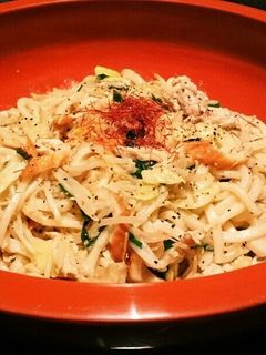 ネギ塩焼きうどん-レシピのメイン写真