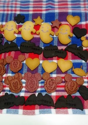 ﾊﾛｳｨﾝに☆さくさくクッキー-レシピのメイン写真